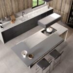 Evo | Cucina Korinna Rovere Vintage Nero Opaco