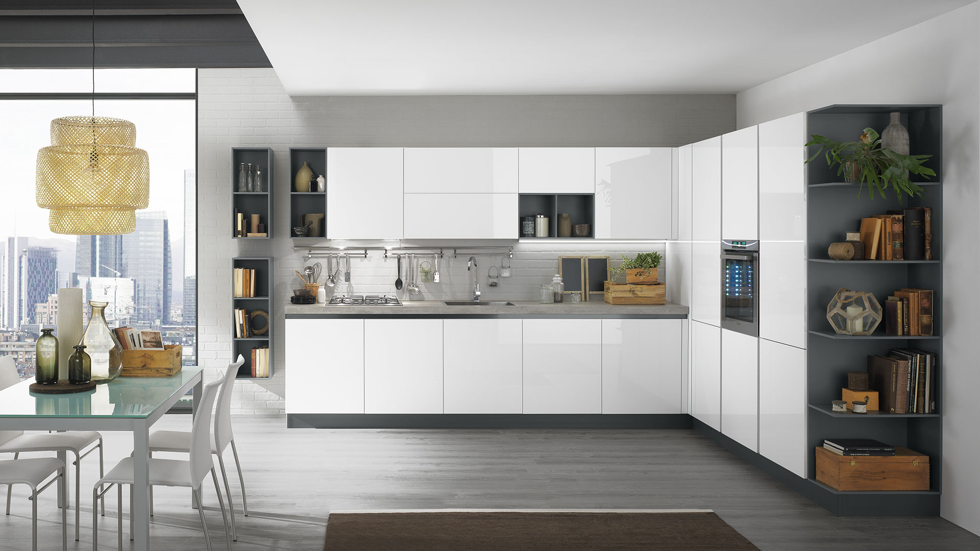 cucine moderne con gola