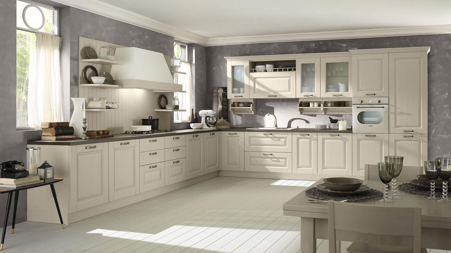 cucine classiche in legno massello